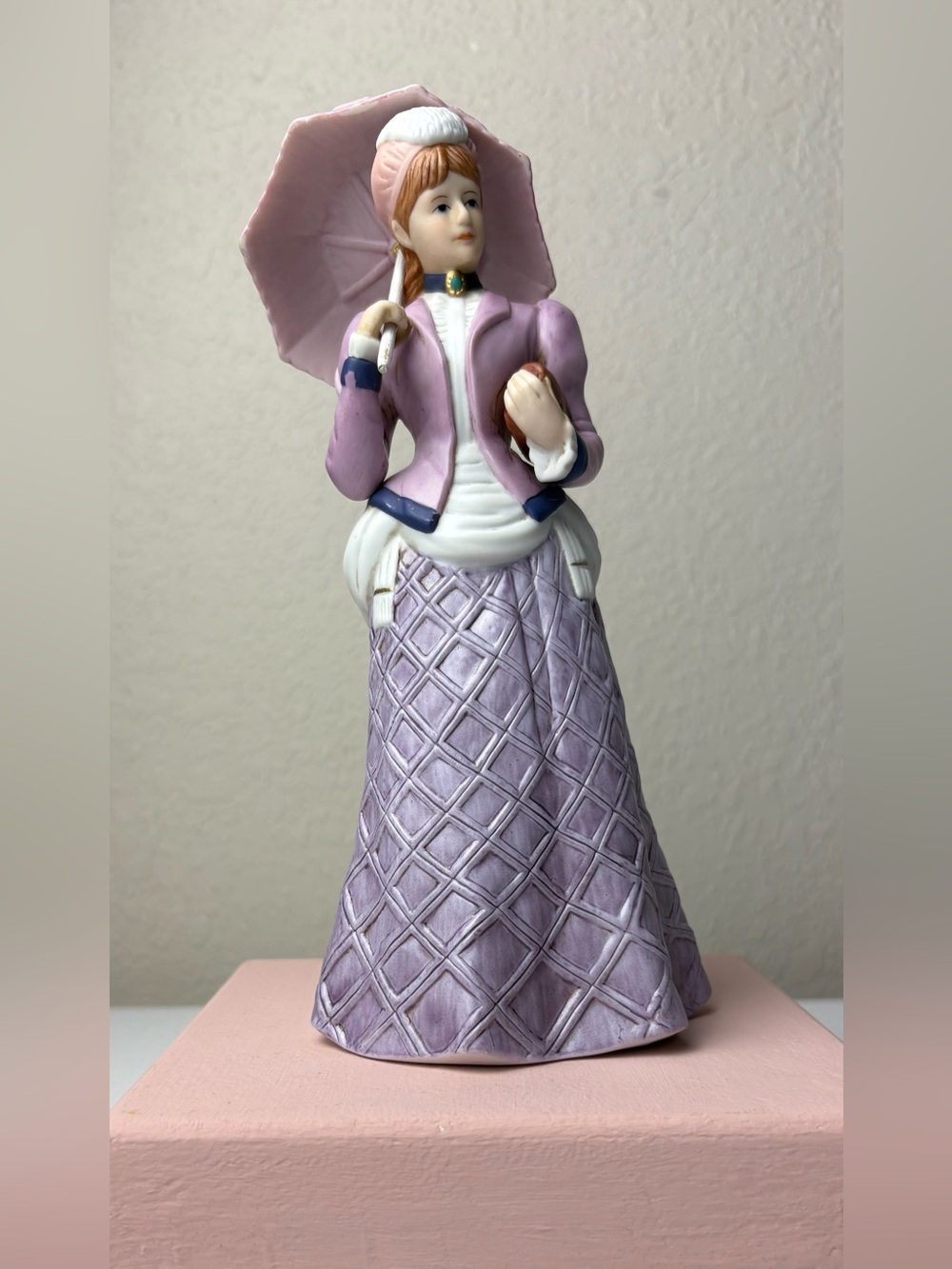 Home Interiors & Gifts “Miss Violet” Porcelain Figurine